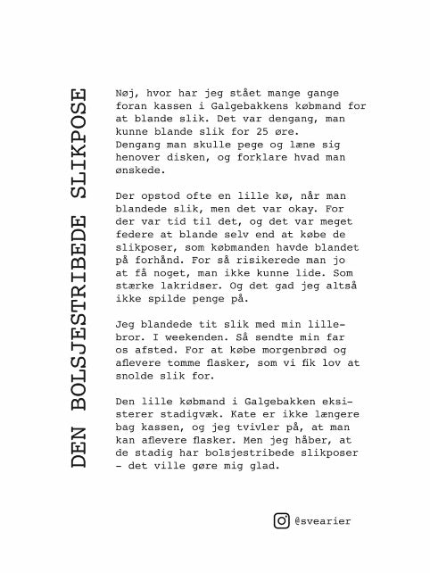 Den bolsjestribede slikpose A4