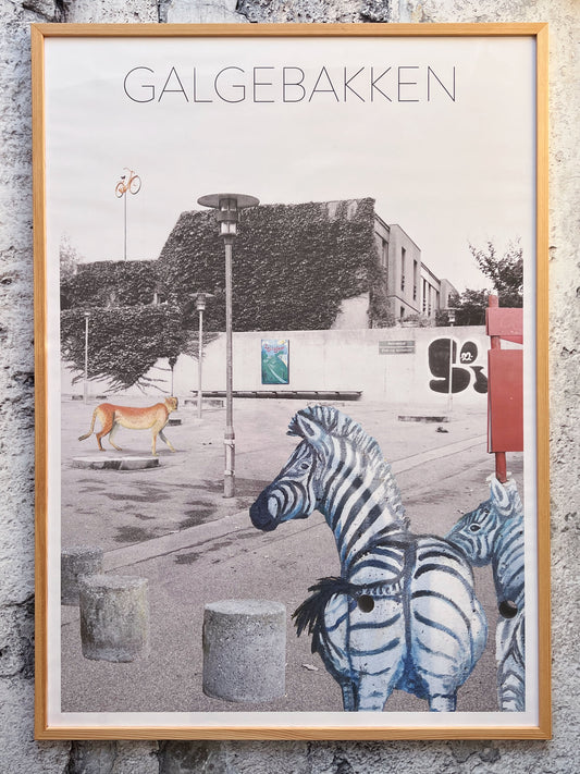 Galgebakken plakat - 50x70