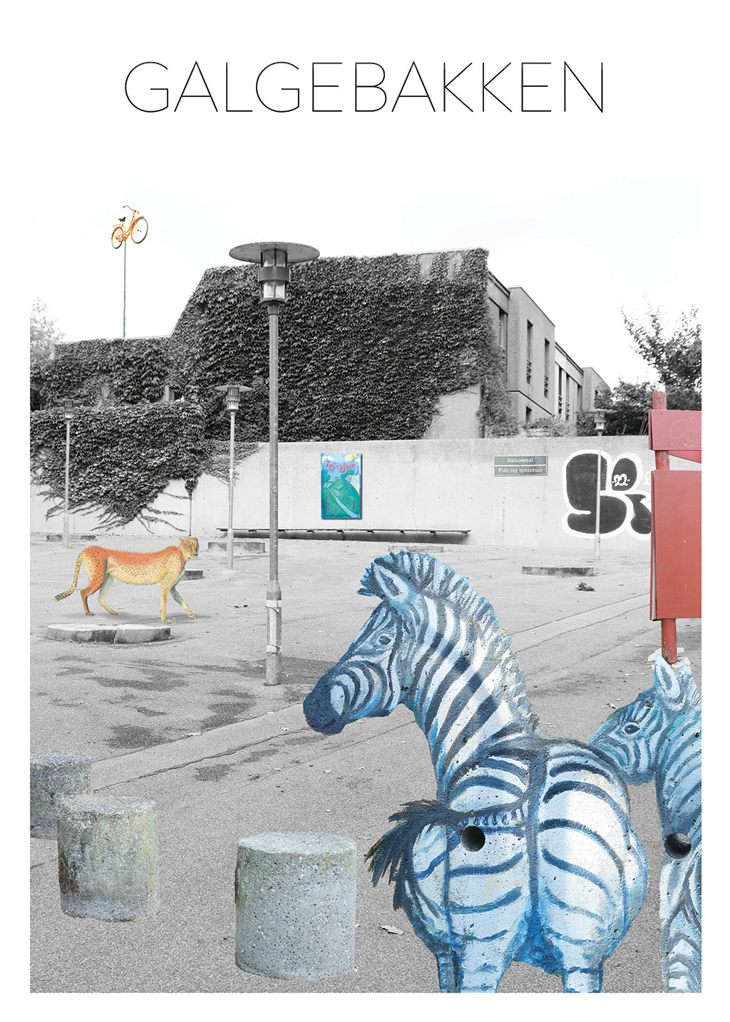 Galgebakken plakat - 50x70