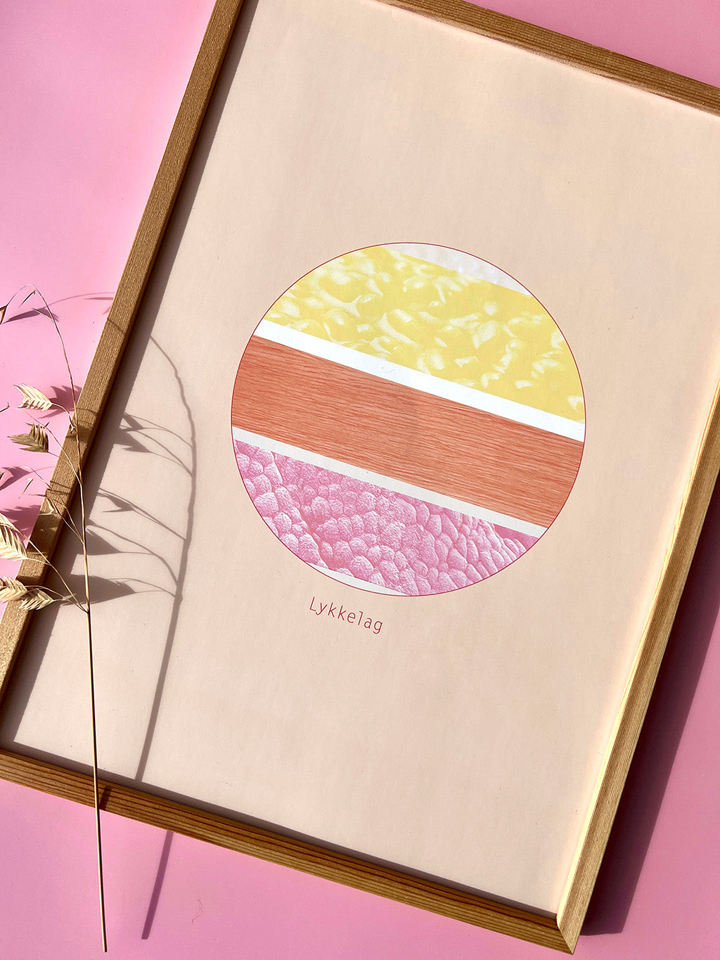 Lykkelag - til alle os med kejsersnit. Plakat A3