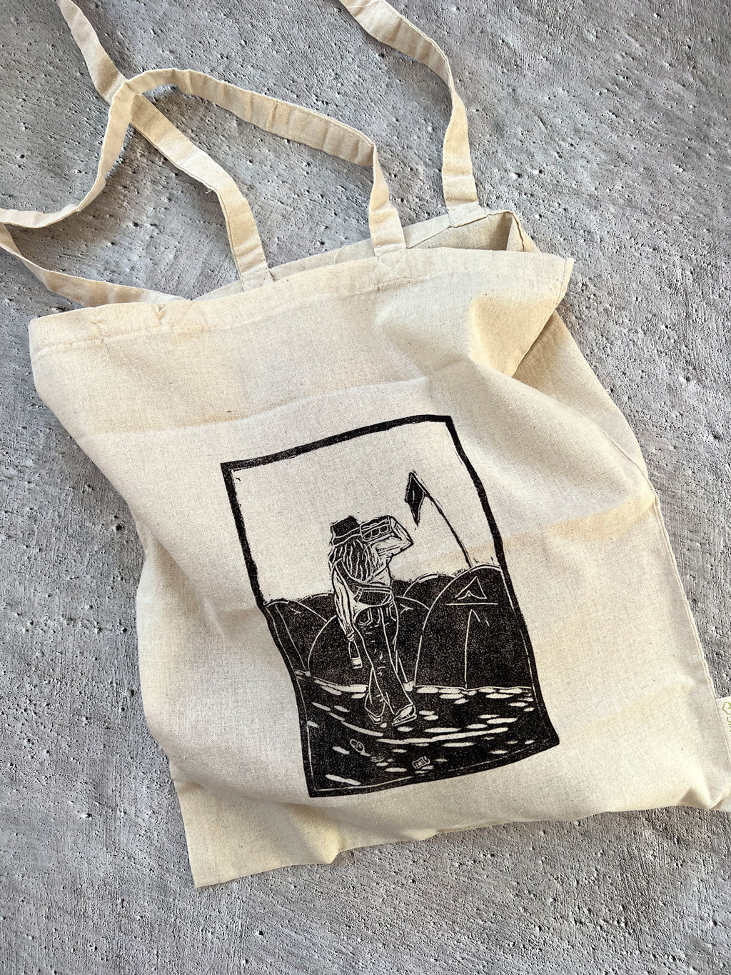 Festival - mulepose håndtrykt original