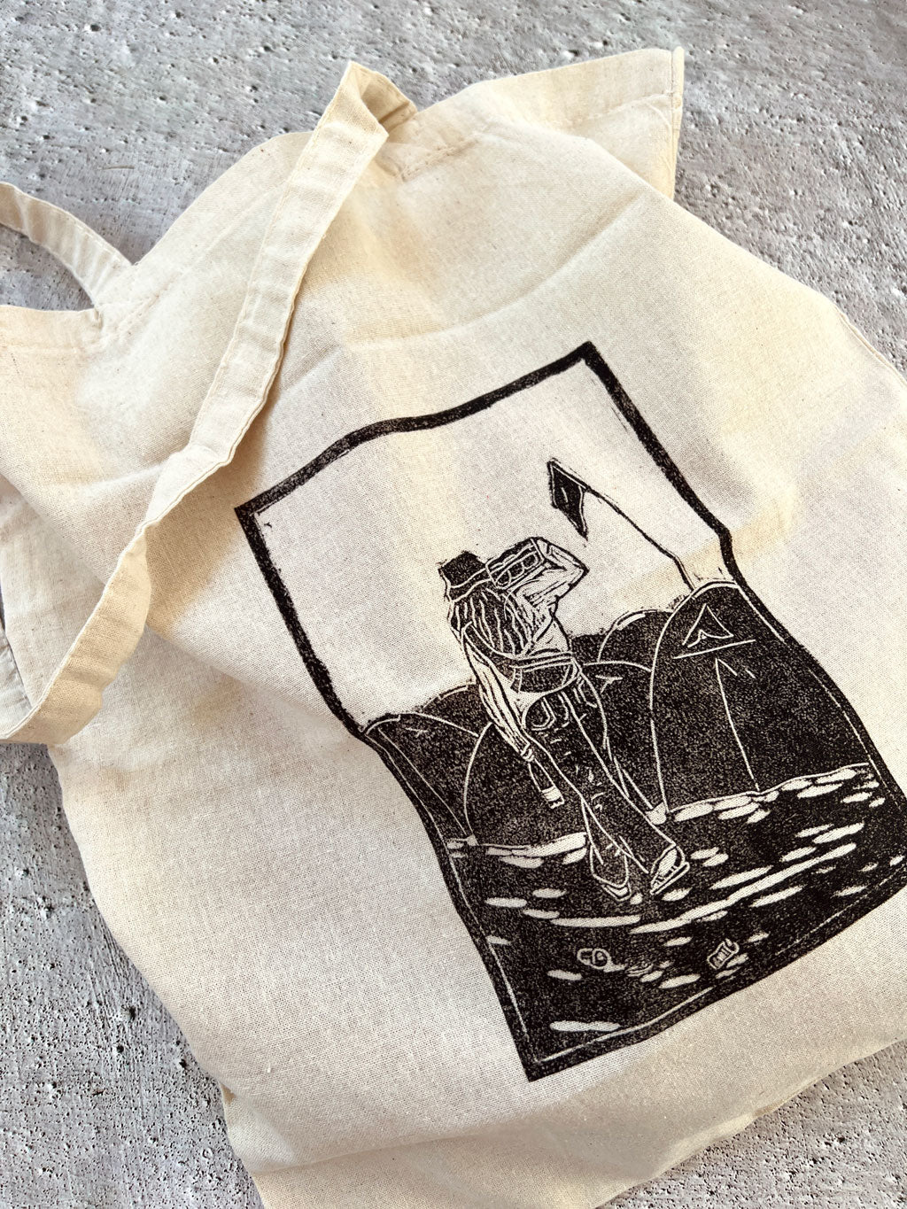 Festival - mulepose håndtrykt original